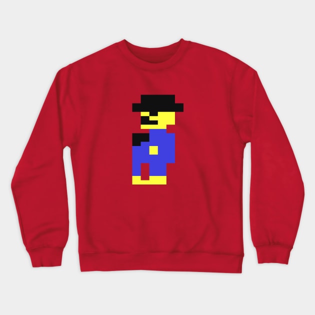 Pedro - Pixel Art Crewneck Sweatshirt by RetroTrader